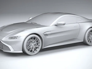 Aston Martin Vantage AMR 2020 3D Model