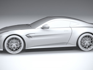 Aston Martin Vantage AMR 2020 Model 3D