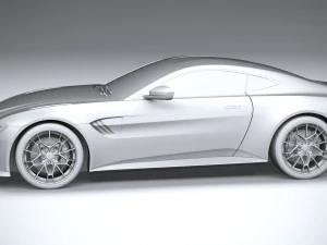Aston Martin Vantage AMR 2020 3D Model