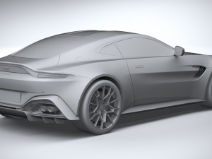 Aston Martin Vantage AMR 2020 Model 3D