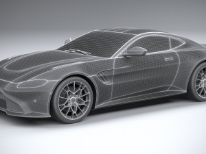Aston Martin Vantage AMR 2020 Model 3D
