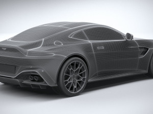 Aston Martin Vantage AMR 2020 Model 3D