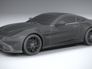 Aston Martin Vantage AMR 2020 Model 3D