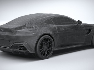 Aston Martin Vantage AMR 2020 Model 3D