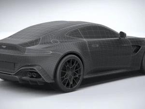 Aston Martin Vantage AMR 2020 3D Model