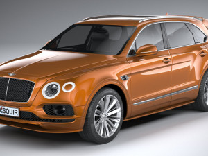 Bentley Bentayga Speed 2020 Modelo 3D