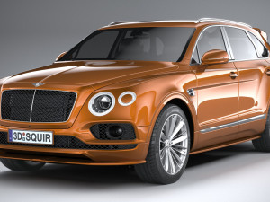 Bentley Bentayga Speed 2020 Modelo 3D