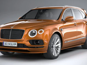 Bentley Bentayga Speed 2020 3D Model