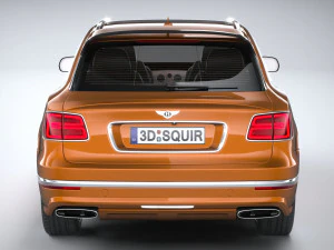 Bentley Bentayga Speed 2020 3D Model