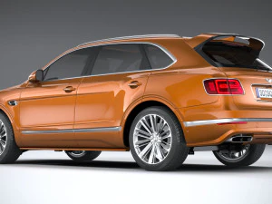 Bentley Bentayga Speed 2020 3D Model