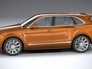 Bentley Bentayga Speed 2020 3D Model