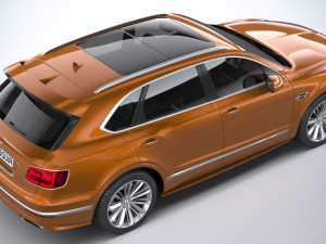 Bentley Bentayga Speed 2020 Modelo 3D