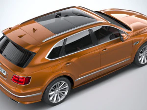 Bentley Bentayga Speed 2020 3D Model