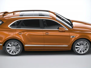 Bentley Bentayga Speed 2020 3D Model