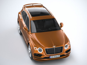 Bentley Bentayga Speed 2020 Modelo 3D