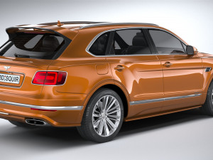 Bentley Bentayga Speed 2020 Modelo 3D