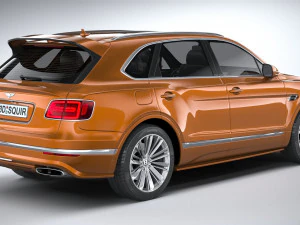 Bentley Bentayga Speed 2020 3D Model