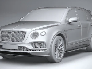 Bentley Bentayga Speed 2020 3D Model