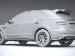 Bentley Bentayga Speed 2020 Modelo 3D