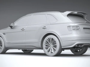 Bentley Bentayga Speed 2020 3D Model