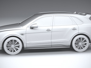 Bentley Bentayga Speed 2020 Modelo 3D