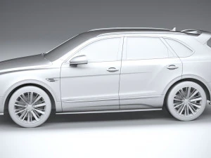 Bentley Bentayga Speed 2020 3D Model