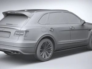 Bentley Bentayga Speed 2020 3D Model
