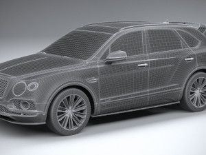 Bentley Bentayga Speed 2020 Modelo 3D