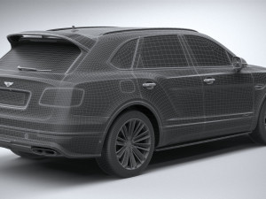 Bentley Bentayga Speed 2020 Modelo 3D