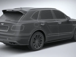 Bentley Bentayga Speed 2020 3D Model