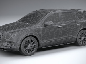 Bentley Bentayga Speed 2020 Modelo 3D