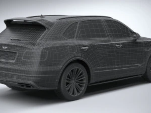 Bentley Bentayga Speed 2020 3D Model