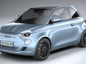 Fiat 500 La Prima 2021 3Dモデル