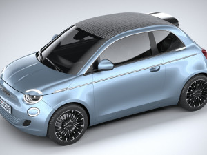 Fiat 500 La Prima 2021 3Dモデル