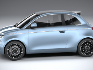 Fiat 500 La Prima 2021 3Dモデル