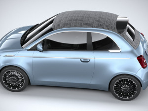 Fiat 500 La Prima 2021 3Dモデル
