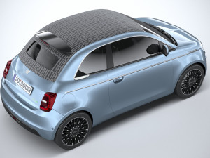 Fiat 500 La Prima 2021 3Dモデル