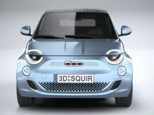 Fiat 500 La Prima 2021 3D Model