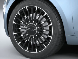 Fiat 500 La Prima 2021 3D Model