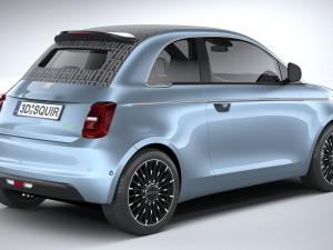 Fiat 500 La Prima 2021 3Dモデル