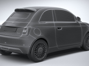 Fiat 500 La Prima 2021 3Dモデル