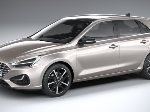 Hyundai i30 2020 3D Model