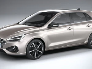 ヒュンダイ i30 2020 3Dモデル