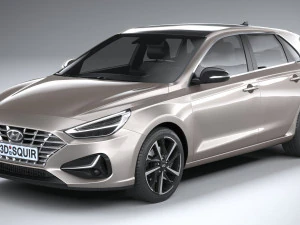 Hyundai i30 2020 3D Model