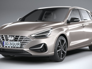 Hyundai i30 2020 Modèle 3D