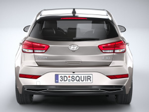 Hyundai i30 2020 Modèle 3D