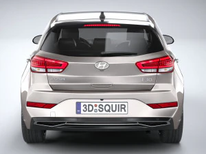 Hyundai i30 2020 3D Model