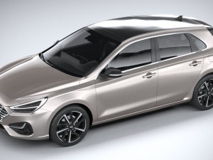 Hyundai i30 2020 Modèle 3D