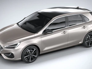 Hyundai i30 2020 3D Model