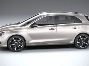 Hyundai i30 2020 3D Model